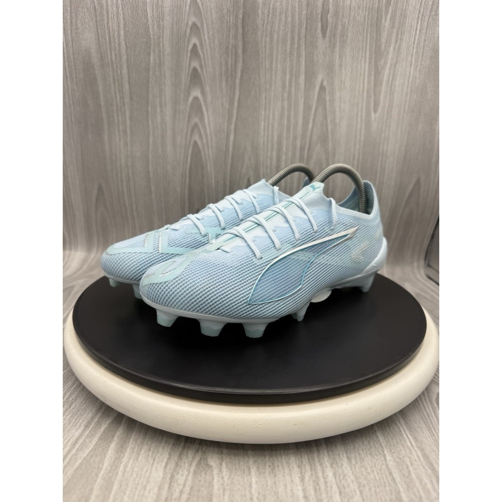Puma Ultra 5 Ultimate FG Womens Size 6.5 Icy Blue Soccer Cleats 108639-01 NEW